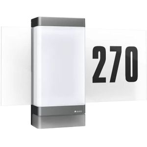 STEINEL huisnummer lamp L 270 Digi SC, antraciet