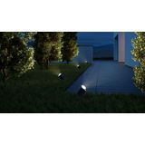 Steinel LED Spot Garden antraciet, grondspot 6,7 W met grondspies, 512 lm spot, draaibare tuinspot