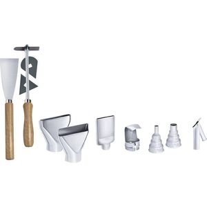 Steinel - Heteluchtaccessoireset - 12-delig - Roestvrij Staal