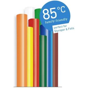 Steinel Lijmstick 7 mm 150 mm Bont, Rood, Geel, Groen, Oranje, Wit, Bruin, Zwart 96 g 16 stuk(s)