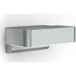 STEINEL LED-buitenwandlamp L 800 SC, sensor, zilver