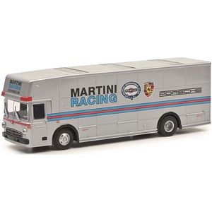 Schuco Mercedes Benz vrachtwagen O317 Renntransp. Martini Racing