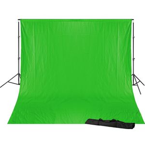 Bresser Achtergrond Systeem - BR-D23 - 3x6m Green Screen