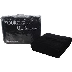 Kamera Express - BG-3X4-ZW - Achtergronddoek - Zwart - 3,0x4,0m