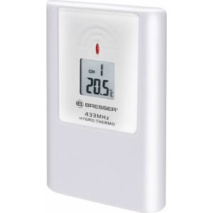 Bresser Thermo- en Hygrosensor - Voor Binnen en Buiten - Compatible met Diverse Bresser Weerstations