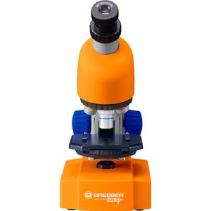 Bresser Junior Microscoop – 40x640x – Oranje – Voor Transparante Preparaten