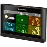 Bresser Weerstation - Met 5-in-1 Multifunctionele Buitensensor - Regen- en Windmeter - Zwart