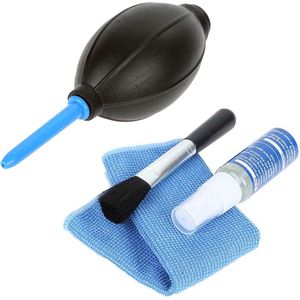 Bresser - BR-LP20 - Schoonmaaksetje - 4 delig - Inclusief Blaasbalg, Borsteltje, Vloeistof, Doekje