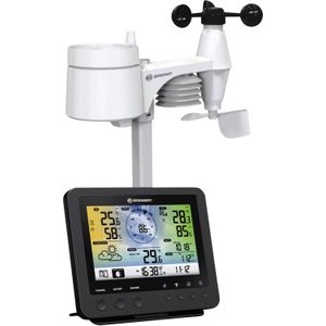 Bresser Wifi Color Weather Center With 5-In-1 Profi Sensor