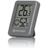 Bresser Weerstation - ClimaTemp Hygro Indicator - Set van 3 - Checkt Binnenklimaat - Grijs