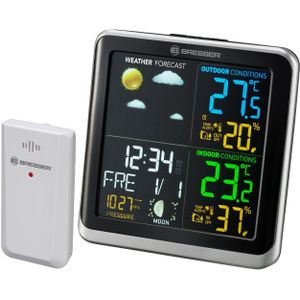 Bresser Weerstation Climatemp Tb 14,4 Cm Zwart 3-delig