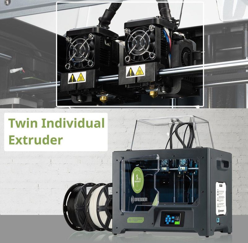 Bresser T-rex Wifi Doble 3d-printer