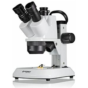 Bresser Microscoop - Analyth STR Trino - 10x Tot 40x Vergroting - Op- en Doorzichtmicroscoop