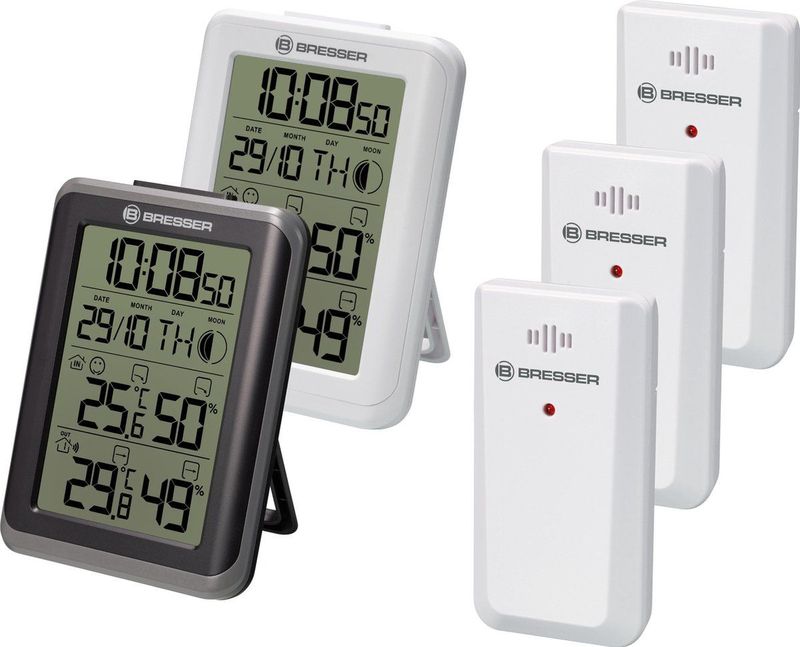 BRESSER ClimaTemp IO Funkthermometer Jumbo Set