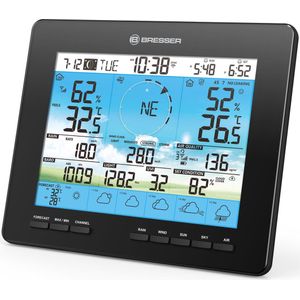 BRESSER 5-in-1 Comfort Weercenter met Kleurendisplay