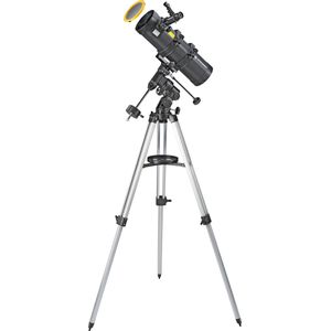 Bresser Telescoop - Spica Plus 130/1000 EQ - Spiegeltelescoop incl. Zonnefilter en Smartphonehouder