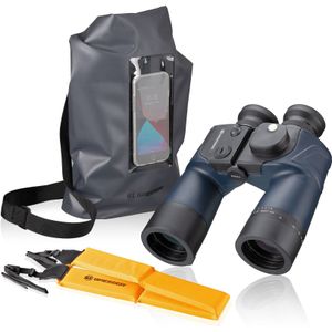 Bresser Verrekijker - Binosail 7x50 - Incl Kompas - Geschikt voor Watersport