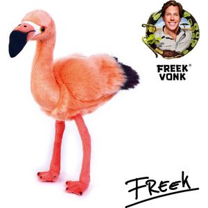 Freek Vonk x BRESSER - Knuffeldier - Frida de Flamingo - Gevuld met Gerecycled Materiaal