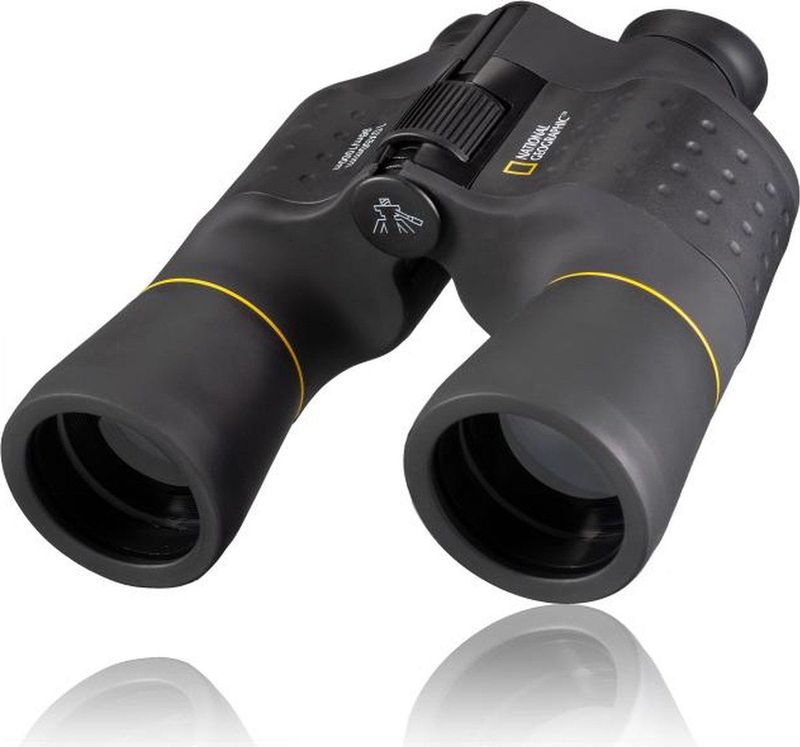 National Geographic Verrekijker - 10x50 Porro - Fijne Grip & Zeer Stabiel