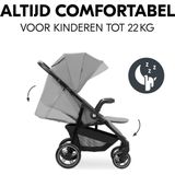 Hauck Kinder-Buggy Shop N Care, Grey, bis 22 kg belastbar, kompatibel mit Babyschale