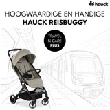 Hauck Travel N Care Plus Buggy - comfortabele ligstand - dark olive