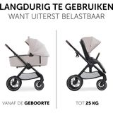 Hauck Kombi-Kinderwagen »Walk N Care Set«, 22 kg, belastbar bis 22 kg