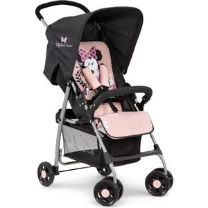Hauck Sport lichtgewicht buggy tot 18 kg met ligstand vanaf de geboorte, gemakkelijk en compact inklapbaar, voorbeugel, grote boodschappenmand - rood