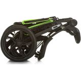 Hauck Runner Buggy - Grote luchtbanden - Compact opvouwbaar - Black/Neon Yellow