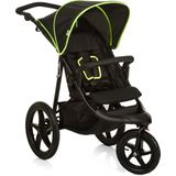 Hauck Runner Buggy - uitvoering voor joggers - Zwart/Neon Geel