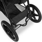 Hauck Runner 2 Buggy - robuuste offroader - Compact inklapbaar - Black