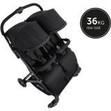 Hauck Swift x Duo - Tweeling- en duobuggy - Compact opvouwbaar - Black