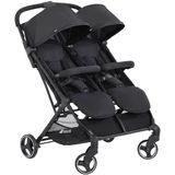 Hauck Swift x Duo - Tweeling- en duobuggy - Compact opvouwbaar - Black