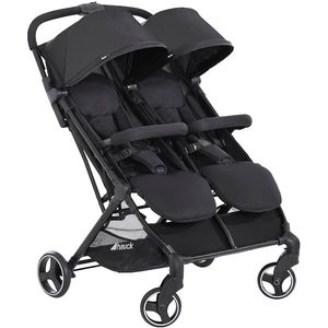 Hauck Swift x Duo - Tweeling- en duobuggy - Compact opvouwbaar - Black