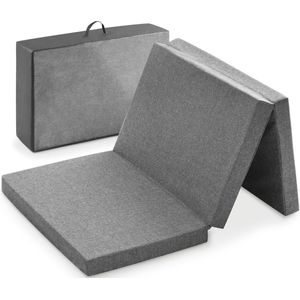 Hauck Sleeper - matras voor campingbedje - Melange Grey