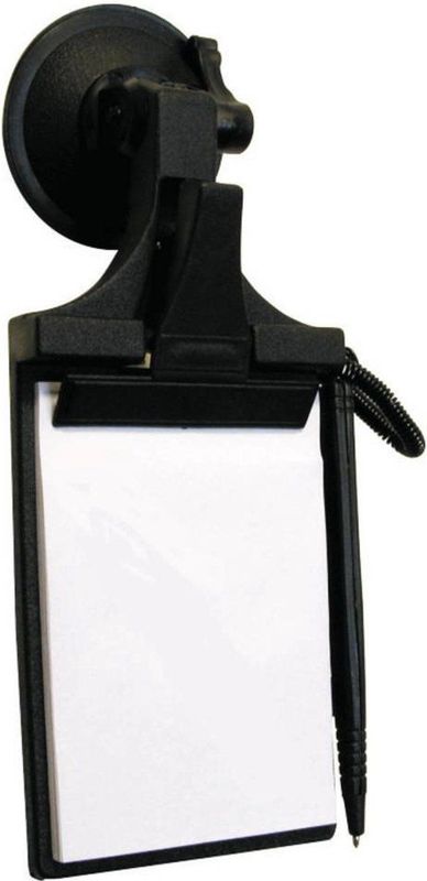 HP Autozubehör 19110 Documenten-klembord 220 mm x 95 mm x 45 mm Met zuignap, Voor voorruit