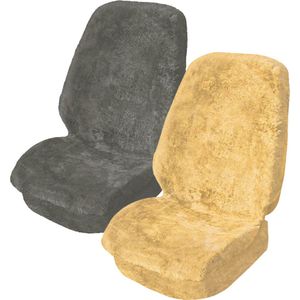 HP Autozubehör 19767 Vollbezug Lammfell Schwarz VS Autostoelhoes Zwart