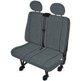 Hp Autozubehör - 22417 Doppelsitzschoner 4teilig Polyester Grau Doppelsitz