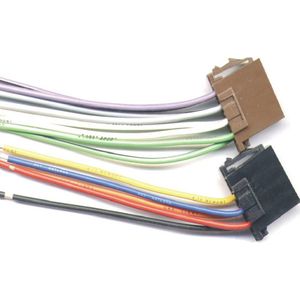 HP Autozubehör - ISO-koppelingsadapter - Geschikt voor Universal - Kabellengte 15 cm