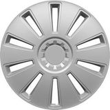 HP Autozubehör GRID Wieldoppen R14 Zilver 1 stuk(s)