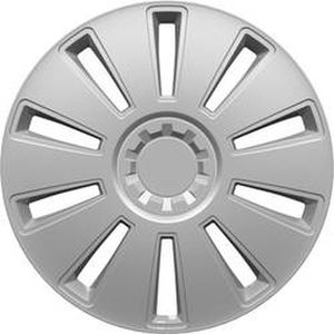 HP Autozubehör GRID Wieldoppen R14 Zilver 1 stuk(s)