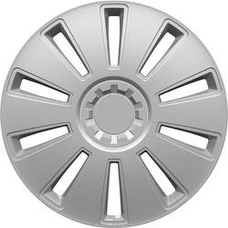 HP Autozubehör GRID Wieldoppen R14 Zilver 1 stuk(s)