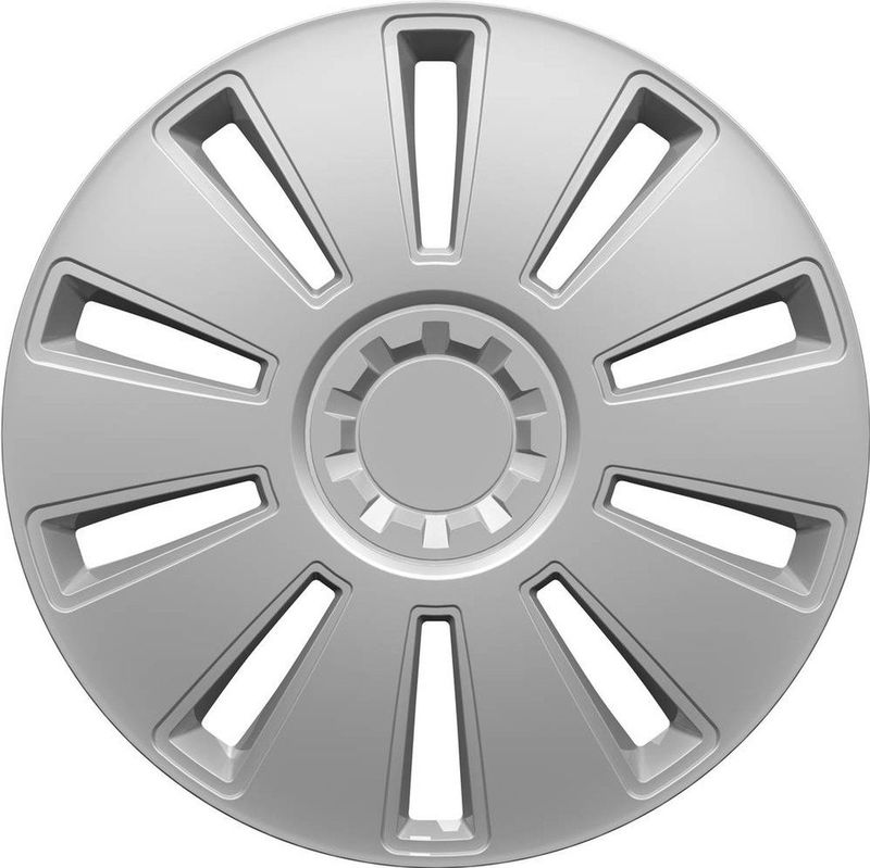 HP Autozubehör GRID - Wieldoppen - R16 - Zilver - 1 stuk