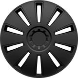 HP Autozubehör GRID Wieldoppen R14 Zwart 1 stuk(s)