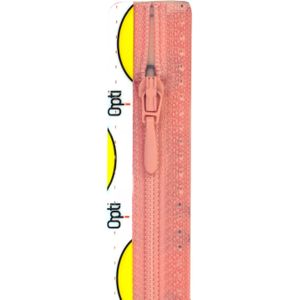 Opti S40 ritssluitingen, 749,28 cm x 3 cm x 1 cm