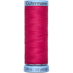 Gütermann Zijden naaigaren - hard roze
