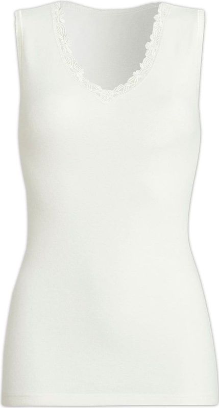con-ta Weiß Damen Unterhemd mit Angora »Premium«