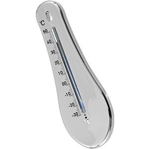 Fackelmann 16378 Thermometer voor binnen en buiten Chroom