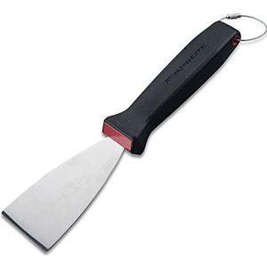 Presist braadspatel smal, roestvrij staal, spatel om te draaien en te serveren, leuk grillaccessoire, grillspatel, ideaal als spatel, pizzaspatel of grillspatel