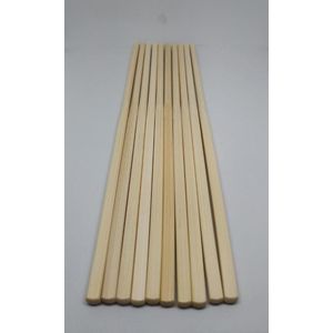 Eetstokjes hout - 10 stuks - Chinese houten stokjes