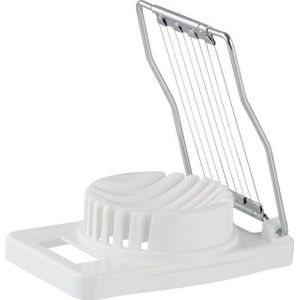 FACKELMANN 41901, eiersnijder, eiersnijder, 11 x 8 x 3 cm, wit